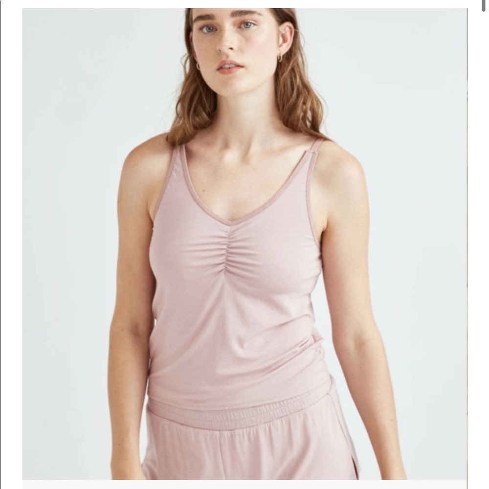 Richer Poorer Sleep Tank Mauve